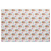 Häschen-Süsse-Polkapunkt-Bogenmuster Stoff (Fat Quarter (45,7 x 55,9 cm))