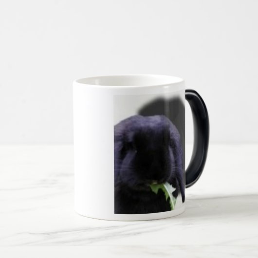 Häschen-Tasse Verwandlungstasse (VorderseiteRechts)