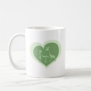 Häschen trifft Giraffe, Café Kaffeetasse