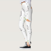 Häschen-u. Karotten-Leggings Leggings (Links)
