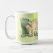 Häschen und Schnecke Kaffeetasse (Links)