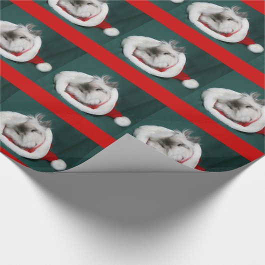 Häschen-Weihnachten Geschenkpapier (Ecke)