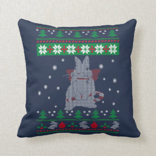 Häschen-Weihnachten Kissen