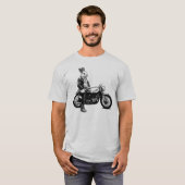 Häschenradfahrer T-Shirt (Vorne ganz)