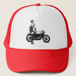 Häschenradfahrer Truckerkappe