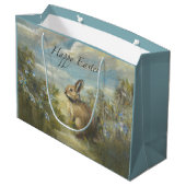 Häschenweg OSTERN Große Geschenktüte (Rückseite Schrägansicht)