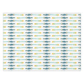 Haschisch-gelb-blaue Pfeifendecke Tischdecke (Vorderseite (Horizontal))