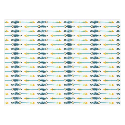 Haschisch-gelb-blaue Pfeifendecke Tischdecke (Vorderseite (Horizontal))