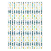 Haschisch-gelb-blaue Pfeifendecke Tischdecke (Vorderseite)