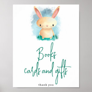 Hase - Bücher Karten und Geschenke Poster