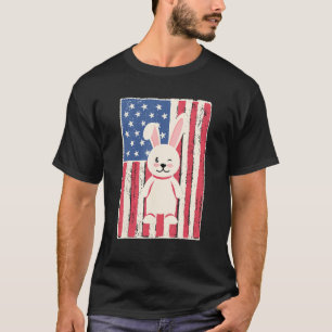 Hase für weibliche Geschenke bunnies amerikanische T-Shirt