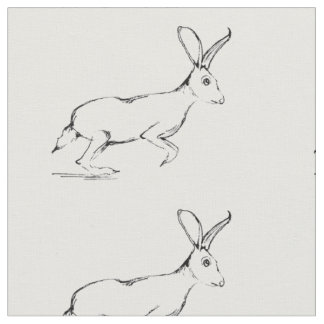 Hase-Gewebe Stoff