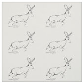 Hase-Gewebe Stoff (Muster)