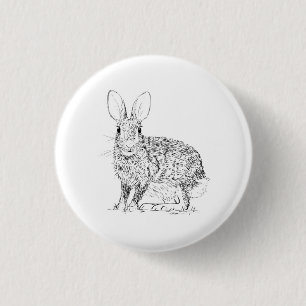 Hase / Kaninchen Button