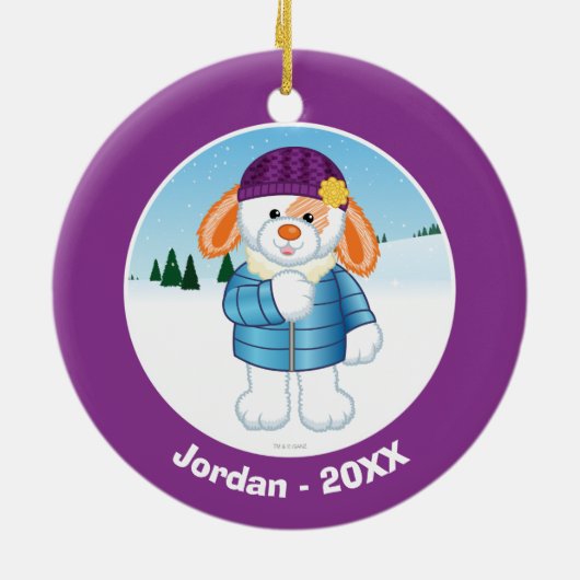 Hase Keramik Ornament (Hinten)