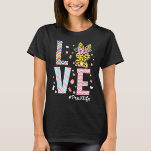 Hase Lehrer Liebe Ostertag Christlich Religiös T-Shirt