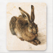 Hase-Mausunterlage Albrecht Durer junge Mousepad (Vorne)