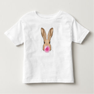 Hase mit Kaugummi Kleinkind T-shirt