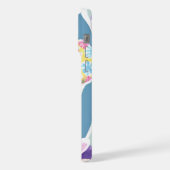 Hase mit Ostereiern iPhone Hülle (Linke Seite)
