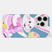 Hase mit Ostereiern iPhone Hülle (Rückseite (Horizontal))