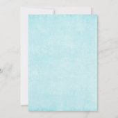 Hase mit Rosenkranz Süßes Ostern Einladung (Rückseite)