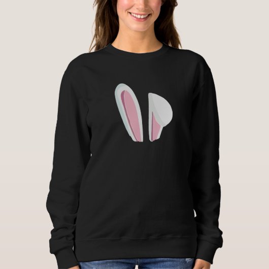 Hase mit Schlappohren Ostern Oder Meist Lampen Mot Sweatshirt (Vorderseite)
