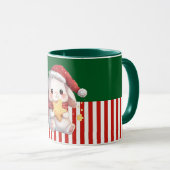 Hase mit Stern-Keks Tasse (VorderseiteRechts)