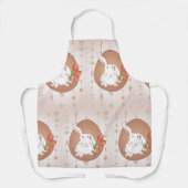 Hase mit Tulips Spring Holiday Rabbit Schürze (Vorderseite)