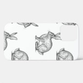 Hase oder Kaninchen. Nahtloses Muster mit Waldtier Case-Mate iPhone Hülle (Rückseite (Horizontal))