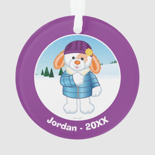 Hase Ornament (Rückseite)