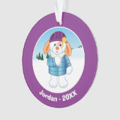 Hase Ornament (Vorderseite)