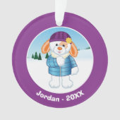 Hase Ornament (Vorderseite)