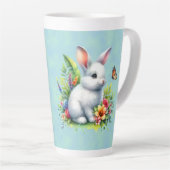 Hase (passendes Journal verfügbar) Latte-Mug Milchtasse (Rechte Ecke)