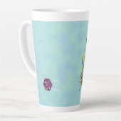 Hase (passendes Journal verfügbar) Latte-Mug Milchtasse (Linke Ecke)