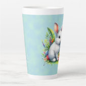 Hase (passendes Journal verfügbar) Latte-Mug Milchtasse (Vorderseite)