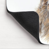 Hase-Porträt-Mausunterlage Mousepad (Ecke)