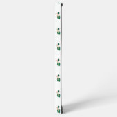 Hase Posaunen-Spieler grün Marching Band Muster Samsung Galaxy Hülle (Linke Seite)