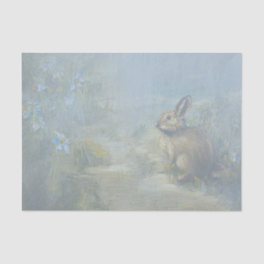 Hase Seidenpapier (Vorderseite)