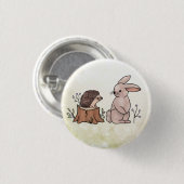 Hase und Igel Button (Vorne & Hinten)