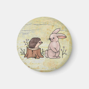 Hase und Igel Magnet