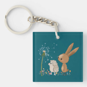 Hase und Igel Schlüsselanhänger