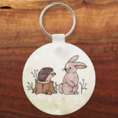 Hase und Igel Schlüsselanhänger (Vorderseite)