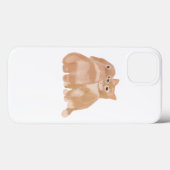 Hase und Katze! Case-Mate iPhone Hülle (Rückseite (Horizontal))