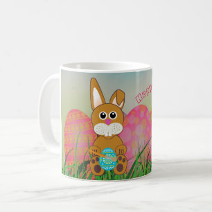 Hase und Ostereier Kaffeetasse