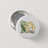 Hase und Schnecke Button (Vorne & Hinten)