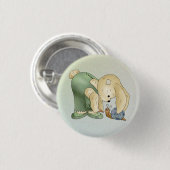 Hase und Schnecke Button (Vorne & Hinten)
