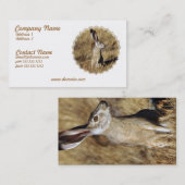 Hase-Visitenkarte Visitenkarte (Vorne/Hinten)