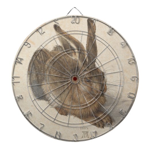 Hase (von Albrecht Dürer) Dartscheibe (vorne)