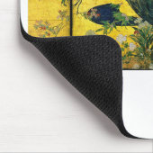 Hasegawa Tōhaku, " Maple and plants " Mousepad (Ecke)