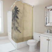 Hasegawa Tōhaku Pine Trees Duschvorhang (Beispiel)